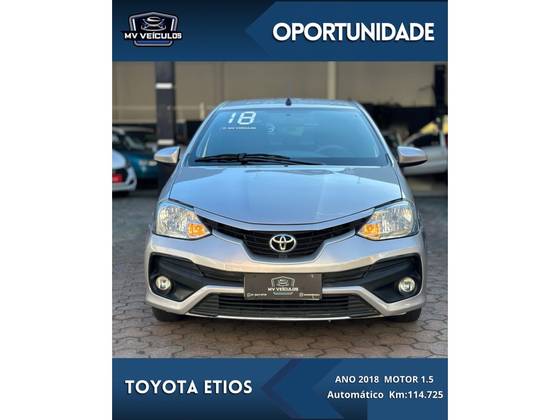TOYOTA ETIOS 1.5 XLS 16V FLEX 4P AUTOMÁTICO TOYOTA ETIOS 1.5 XLS 16V FLEX 4P AUTOMÁTICO